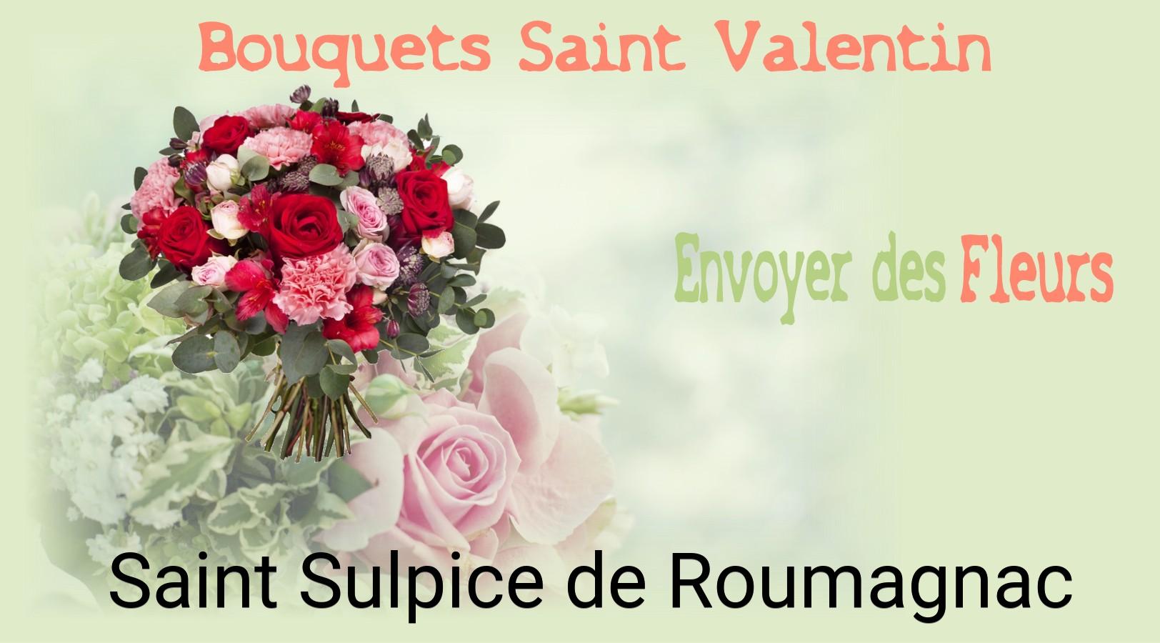 Roses de Saint-Valentin livrées à Saint-Sulpice-de-Roumagnac